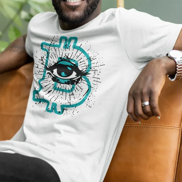 Crypto t-shirts for men and women - All Seeing Too