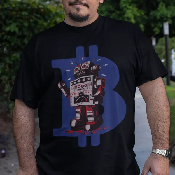 Crypto t-shirts for men and women - Bit Bot