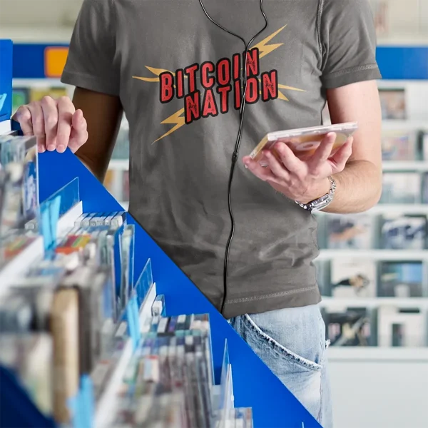 Crypto t-shirts for men and women - Bitcoin Bolts