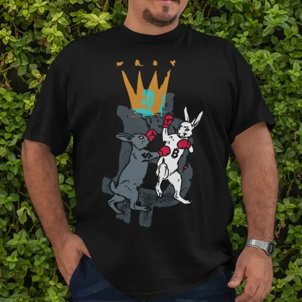 Crypto t-shirts for men and women - Box for Crown