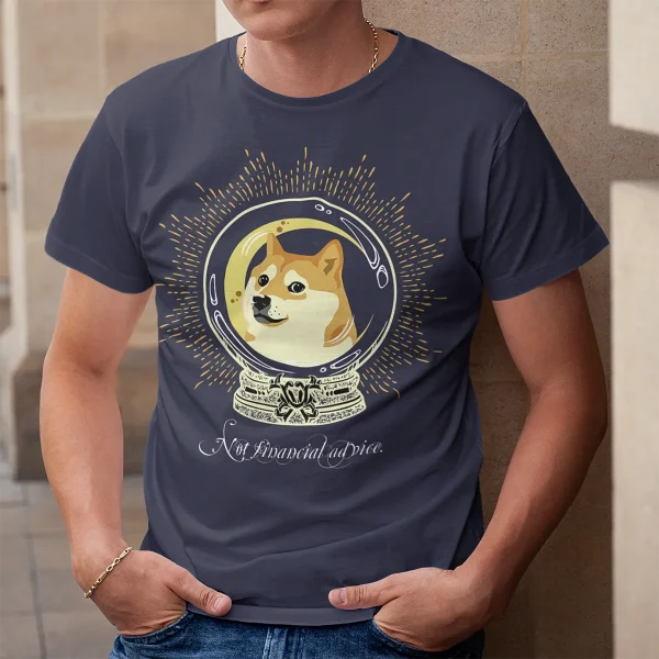 Crypto t-shirts for men and women - Future Doge