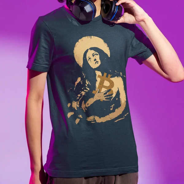 Crypto t-shirts for men and women - Halo