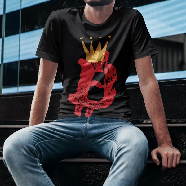 Crypto t-shirts for men and women - King Krypt