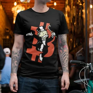 Crypto t-shirts for men and women - M Man
