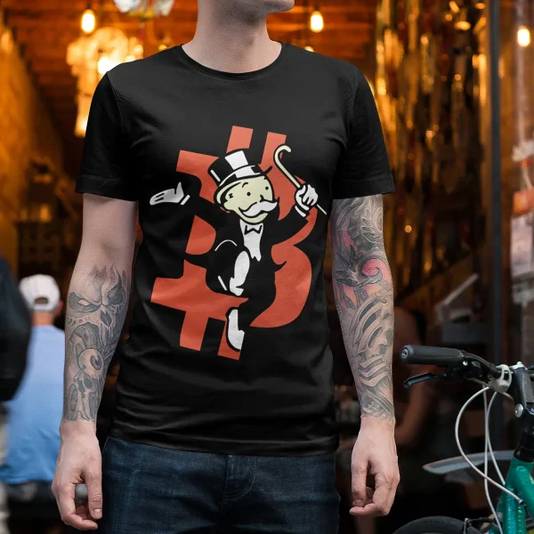 Crypto t-shirts for men and women - M Man