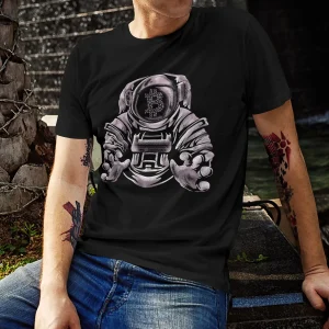 Crypto t-shirts for men and women - Space B