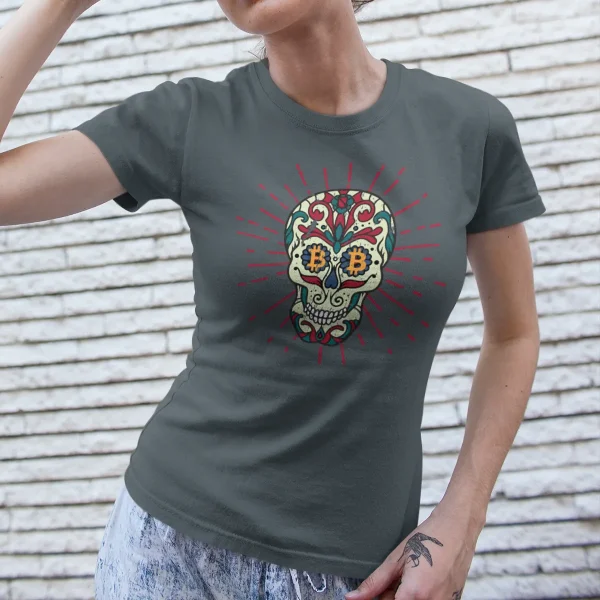 Sugar Skull crypto clothing for women