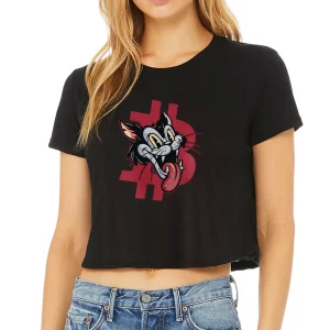 Cat Want <br> Bella Canvas 8882 Flowy Crop