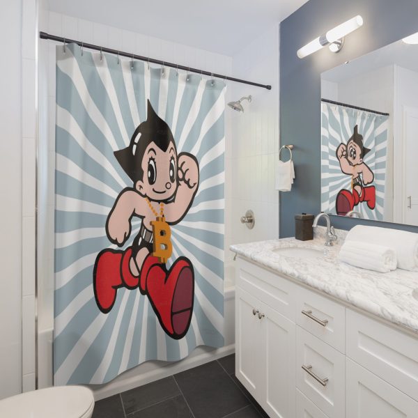 Astro Bling Solo <br> Shower Curtain - Image 2
