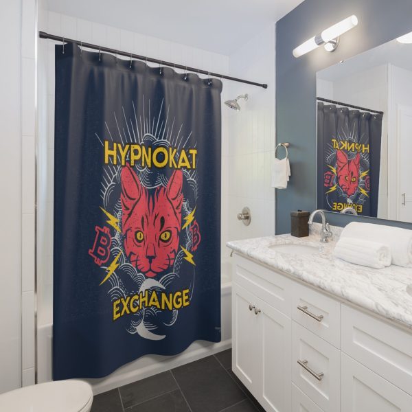 Hypnokat <br> Shower Curtain - Image 2