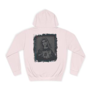 M Stencil <br> Med Weight Hoodie JH001