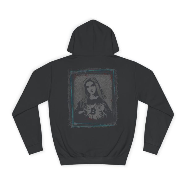M Stencil <br> Med Weight Hoodie JH001 - Image 2