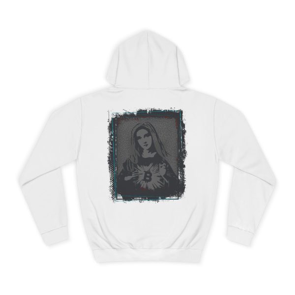 M Stencil <br> Med Weight Hoodie JH001 - Image 3